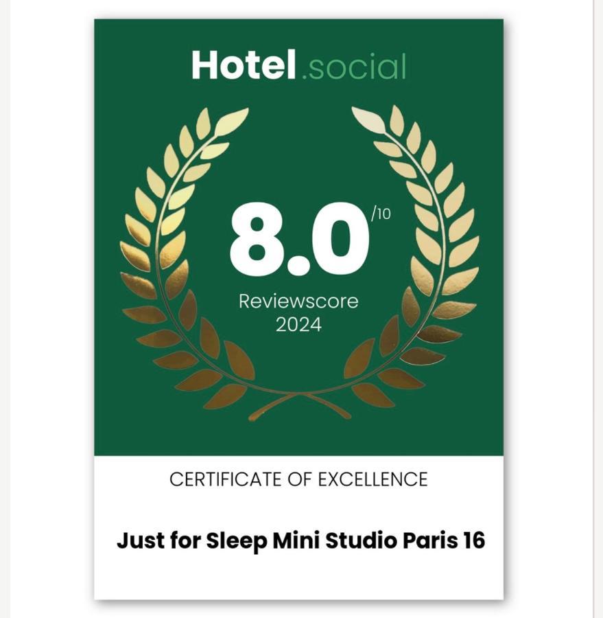 Just For Sleep Mini Studio Paris 16 Εξωτερικό φωτογραφία